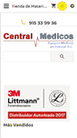 Mobile Screenshot of centralmedicos.com