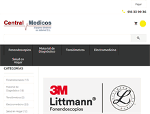 Tablet Screenshot of centralmedicos.com